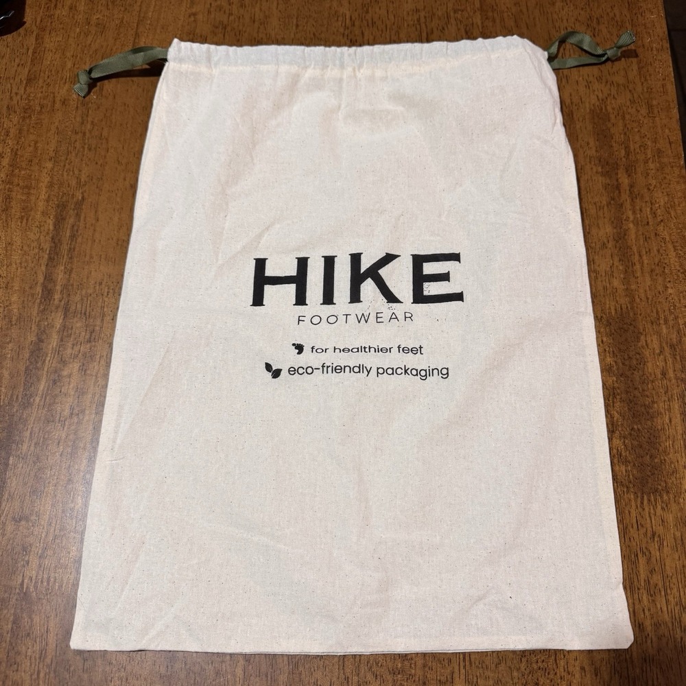 HIKE Footwear Drawstring Shoe‎ Dust Bag Eco Friendly Packaging Canvas Storage